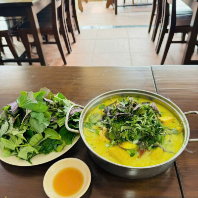 Ếch Nấu Chuối Đậu