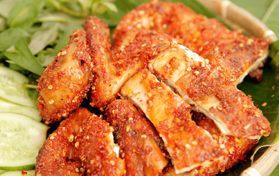 G&agrave; nướng muối ớt