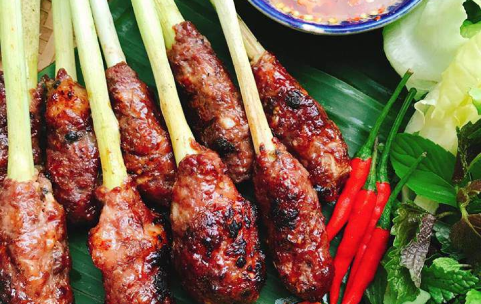 B&ograve; Nướng L&aacute; Lốt / Cuộn X&atilde;