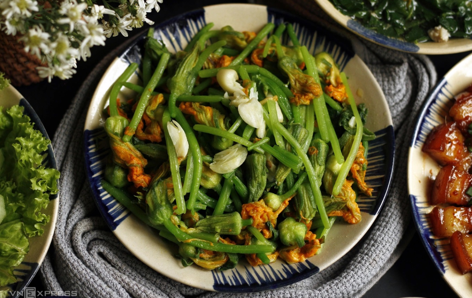 Rau Củ Quả X&agrave;o Tỏi