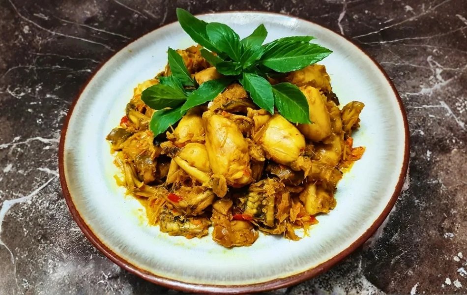 Ếch ủ rơm / rang muối / ch&aacute;y giềng