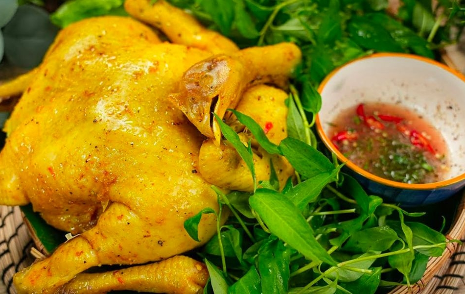 G&agrave; hấp rượu