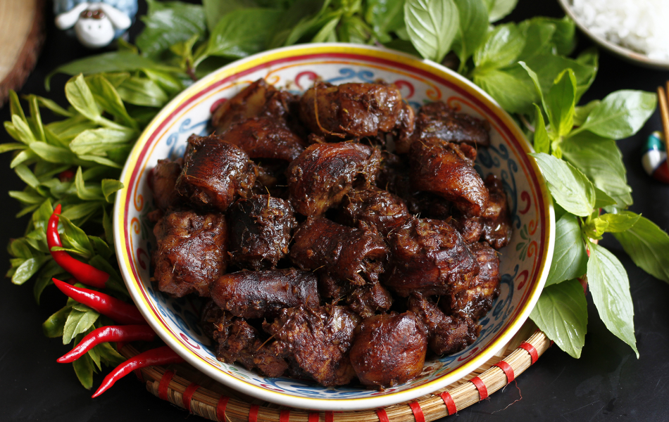 Thịt Heo Giả Cầy / Nấu Rượu Mận