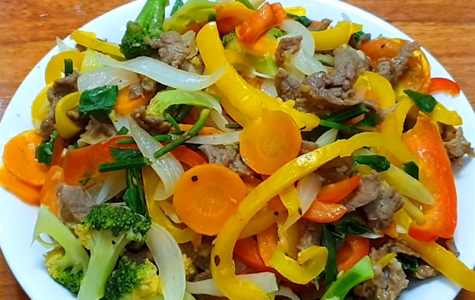 Rau Củ Quả X&agrave;o B&ecirc;