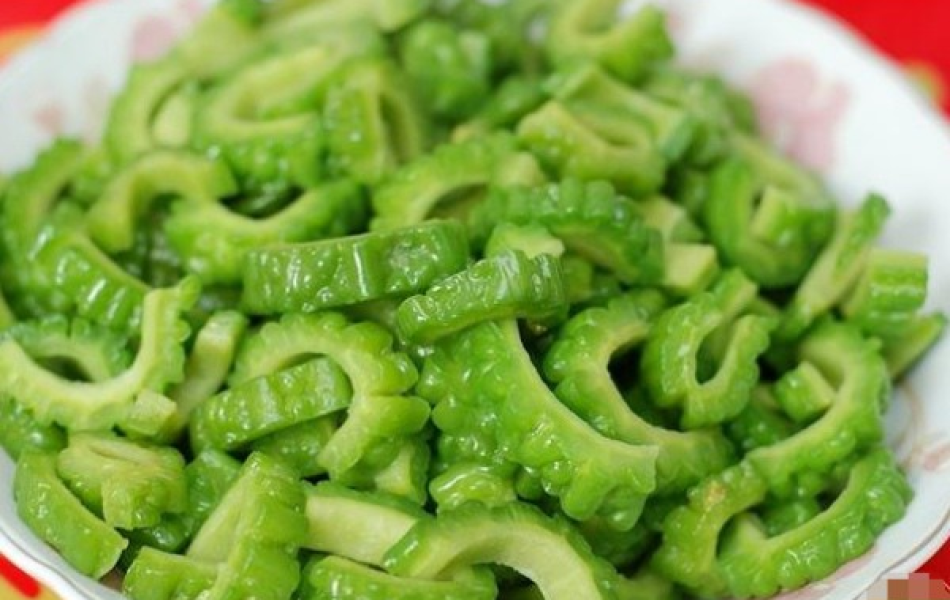 Mướp đắng Luộc