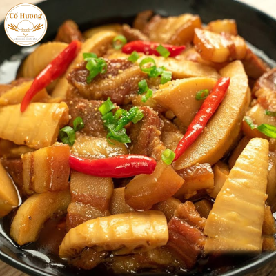 Thịt Heo X&agrave;o Măng / Hầm Khoai Sọ