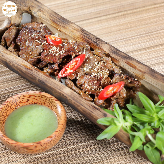 B&ograve; Mỹ Nướng Ống Tr&uacute;c