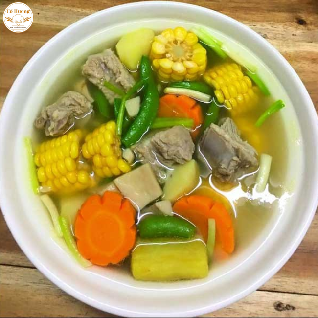 Thịt Heo Hầm Củ Quả