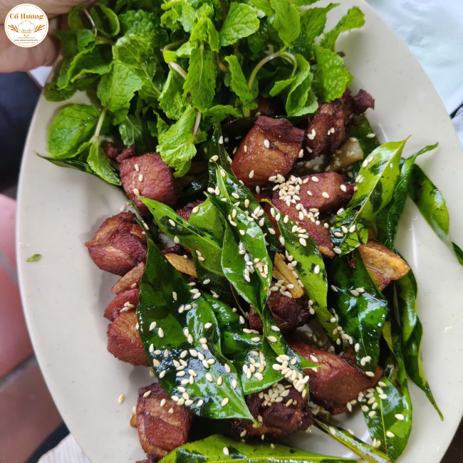 Heo Nướng Chao L&aacute; Mắt Mật