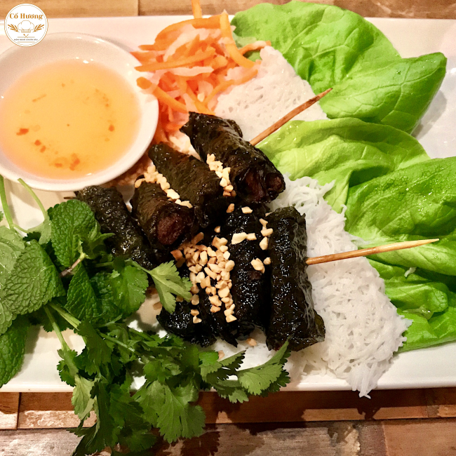 B&ograve; Nướng L&aacute; Lốt / Cuộn X&atilde;