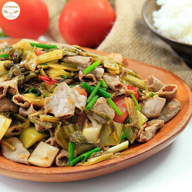 B&ecirc; x&agrave;o dưa chua