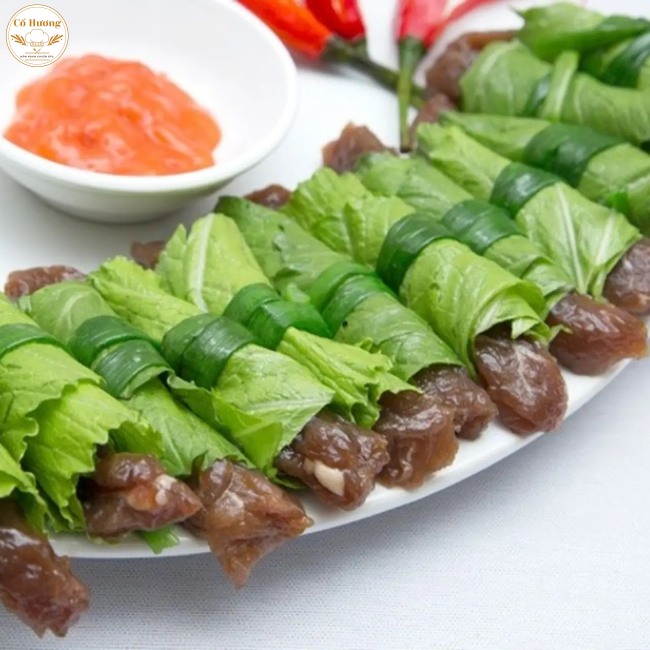 B&ograve; cuộn cải xanh