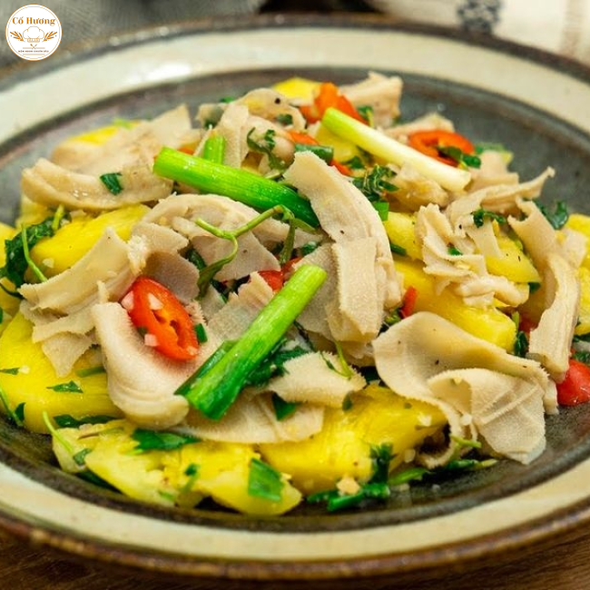 L&ograve;ng x&agrave;o mướp / dưa chua / thơm