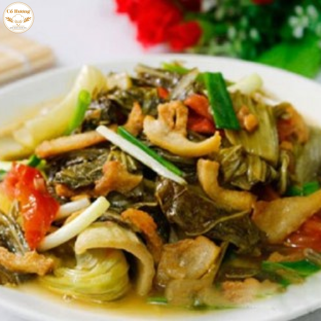 T&oacute;p Mỡ Triều Kh&uacute;c / X&agrave;o Dưa