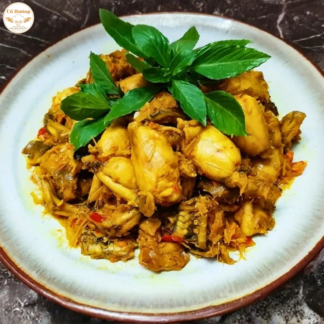 Ếch ủ rơm / rang muối / ch&aacute;y giềng