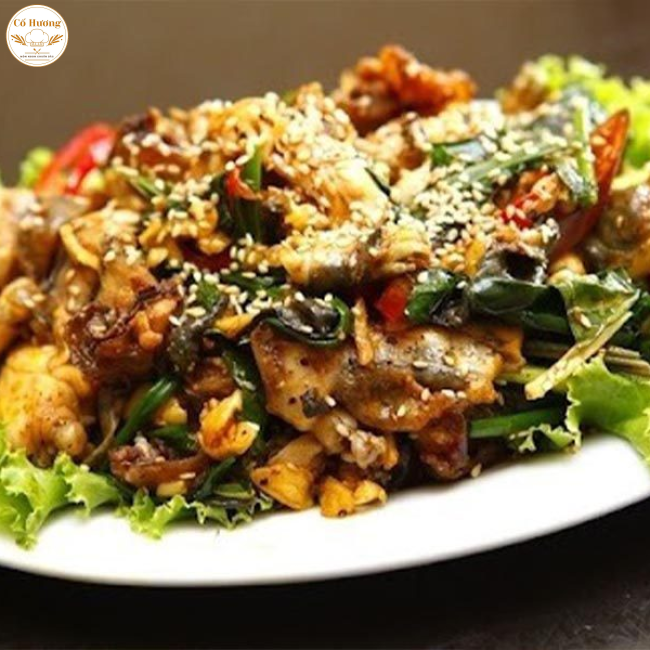 Ếch x&agrave;o l&aacute; lốt