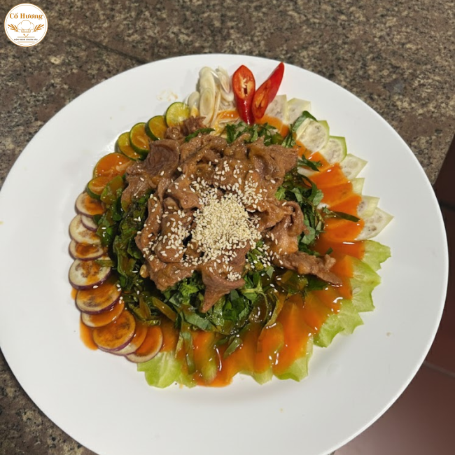 Gỏi b&ograve; cố hương