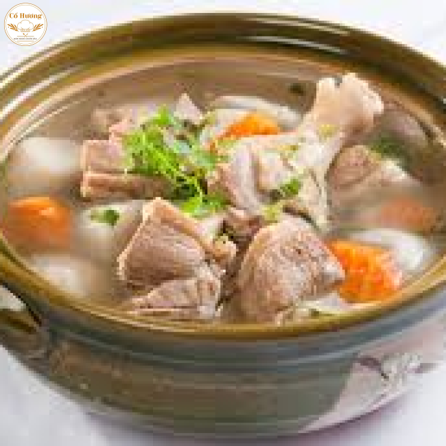 Thịt Heo X&agrave;o Măng / Hầm Khoai Sọ