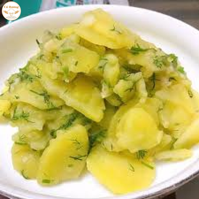 Khoai t&acirc;y x&agrave;o th&igrave; l&agrave;