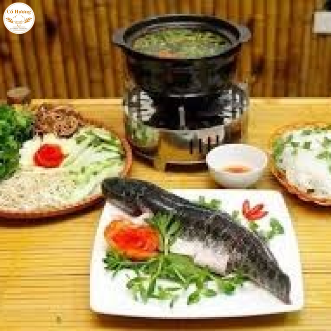 C&aacute; l&oacute;c lẩu cải xanh