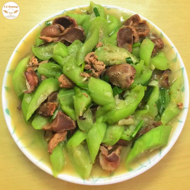 L&ograve;ng x&agrave;o mướp / dưa chua / thơm